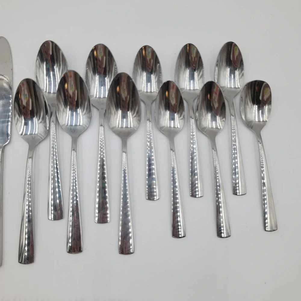Brightown Stainless Steel Flatware Set 26 Pieces Silverware Service